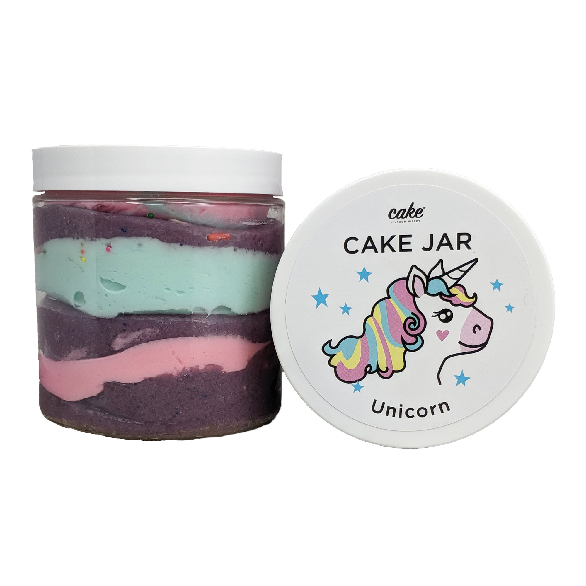 Unicorn Cake Jar   Cake by Jason LLC